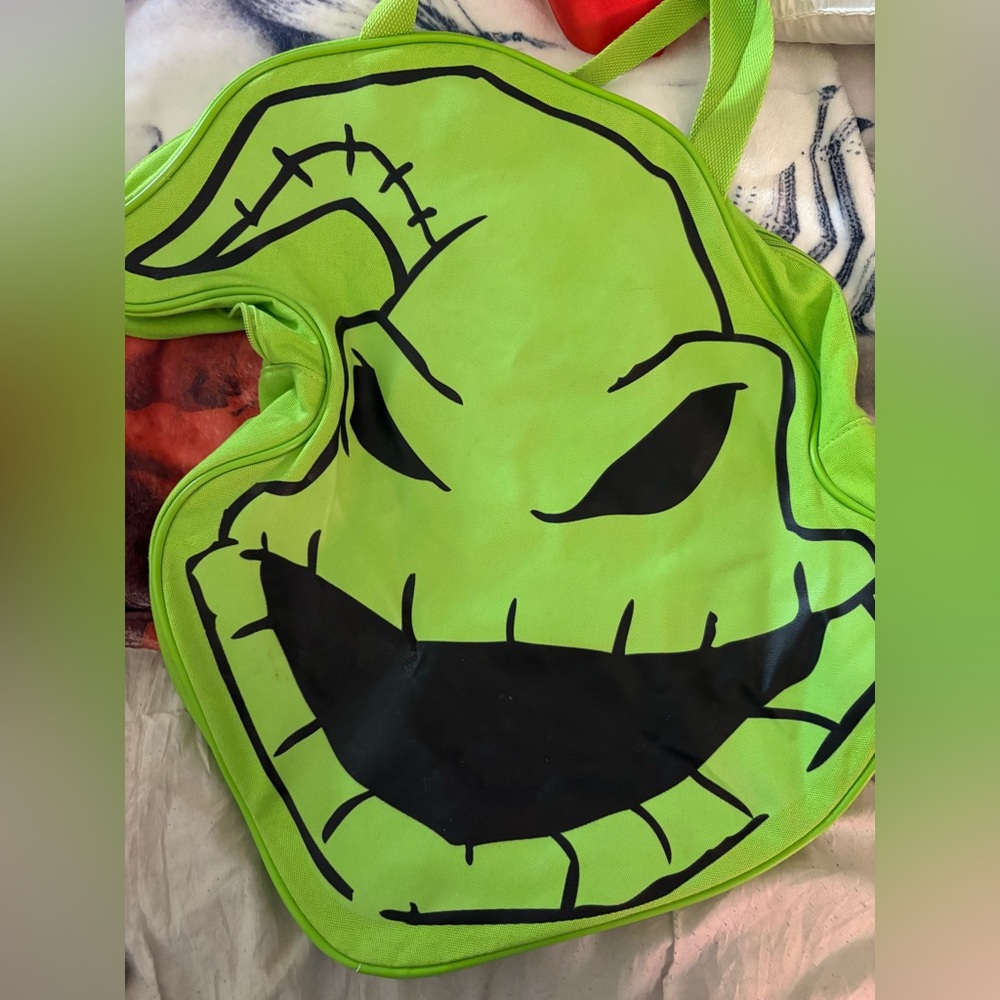 2025 NBC Disney Parks Oogie Boogie Face Canvas Bag